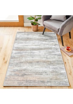 KOZYFLY Hallway Runner Rug with Non Slip Rubber Backing Modern Abstract Washable Rug
