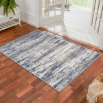 KOZYFLY Modern Abstract Washable Hallway Runner Rug 