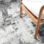 KOZYFLY Runner Rug Washable Grey Runners for Hallways Kitchen Runner Rug Non Slip Carpet Rug Runner