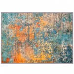 KOZYFLY Non-Slip Area Rug Abstract Machine Washable Indoor Runner Rug KOZYFLY Non-Slip Area Rug Abstract Machine Washable Indoor Runner Rug