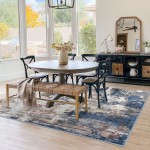  KOZYFLY Washable Rug Runner for Hallway  Non Skid Kitchen Runner Rug