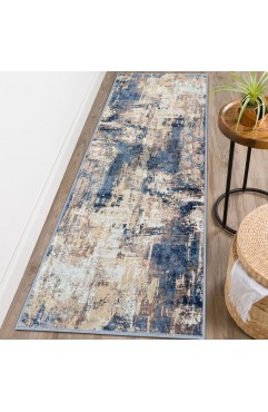  KOZYFLY Washable Rug Runner for Hallway  Non Skid Kitchen Runner Rug