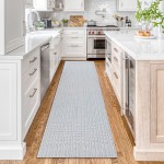 KOZYFLY Washable Area Rug Washable Runner Rug