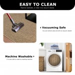 KOZYFLY Boho Runners for Hallways Washable Hall Carpet Runner Non Slip Kitchen Rug