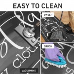 KOZYFLY Farmhouse Laundry Room Rug Runner  Kitchen Rugs 