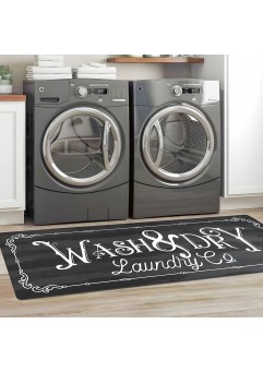  KOZYFLY Laundry Room Rug Runner Non Slip  Laundry Carpet  
