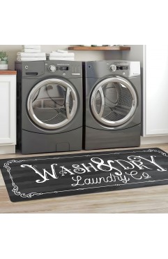  KOZYFLY Laundry Room Rug Runner Non Slip  Laundry Carpet  