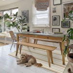  KOZYFLY Striped Outdoor Rug  Front Door Mat